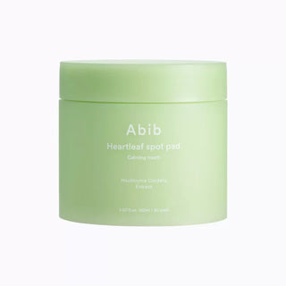 Успокояващи тонер тампони с екстракт сърцелист Abib Heartleaf spot pad Calming touch 80бр