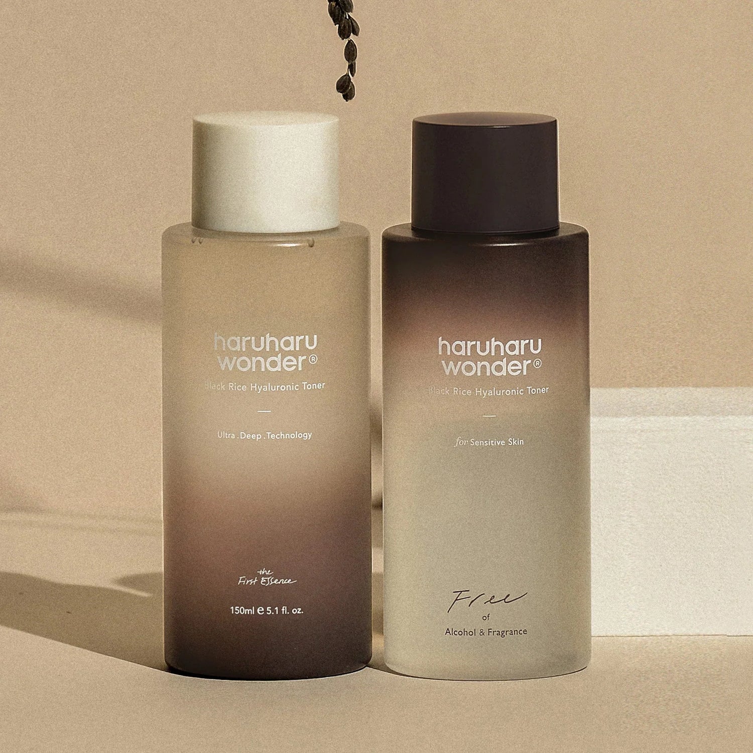 Тонер за лице с черен ориз - Haruharu Wonder 300ml