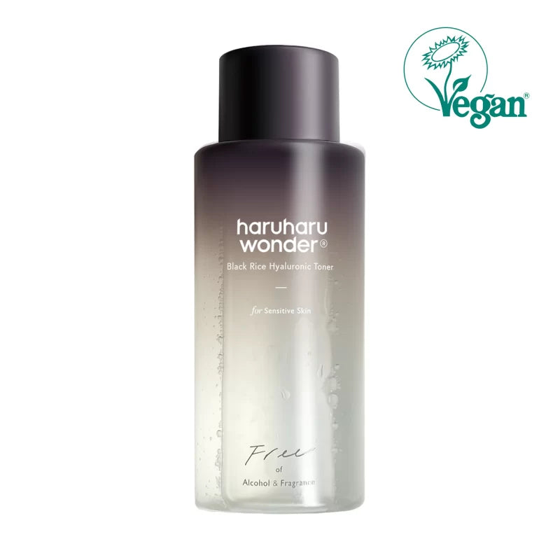 Тонер за лице с черен ориз - Haruharu Wonder 300ml