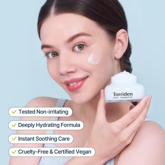 Torriden Dive-In Hyaluronic Acid Soothing Cream 100ml - Koreancare